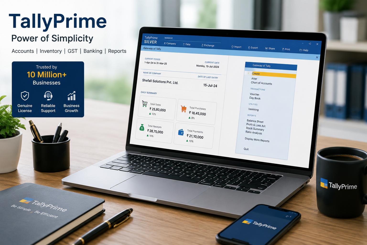 Tally Prime Shefali Business